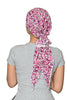 Bamboo Viscose Printed Pre-Tie Scarf For Women Headwear