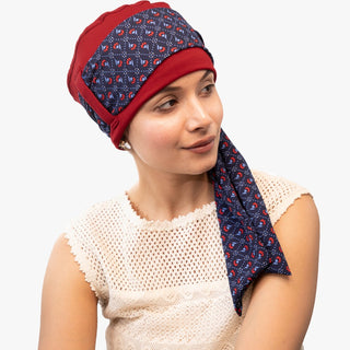 Ava Bamboo Viscose Cap stylish head wraps With Tail