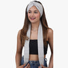 The Headscarves Cotton Linen Front Twisted Band With Tails For Headwear Headband (SS282)