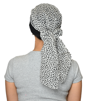 Elegant Aveon Gathered Headwrap With Silk Scarfs Turban Lightweight For Women's