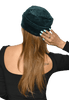 Fashionable Velvet Brooch Turban For Women's Headwear