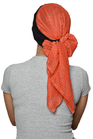 Elegant Aveon Gathered Headwrap With Silk Scarfs Turban Lightweight For Women's