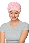 Trendy Printed Bamboo Viscose Headwrap With Gathered Band