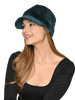 Velvet Fashionable Visor Cap For Women's Headwear