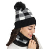 The Headscarves Women Beanies with Neck Muffler Inside Soft Acro Fur for Winter