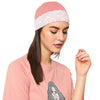 Women's Girls Beautiful Multicolor Bamboo Sleep Cap With Lace