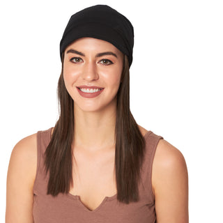 Cute Hats For Chemo Patients Visor Cap with Detachable Band ( 2 Piece Set )