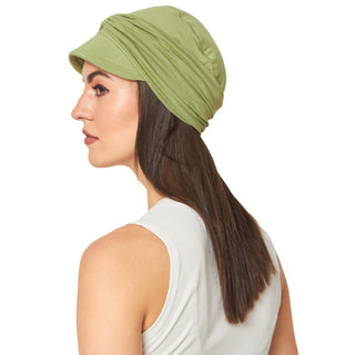 Cute Hats For Chemo Patients Visor Cap with Detachable Band ( 2 Piece Set )