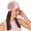 Heavy Floral Patch Women Headwear For Hair Loss