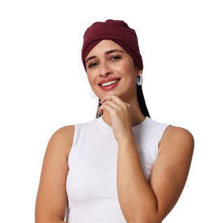 Soft Bamboo Viscose Sleeping Cap For Women's Hair Loss Chemo
