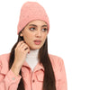 The Headscarves Women Rhinestones Beanies Inside Soft Acro Fur for Winter