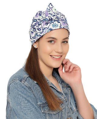 The Headscarves Beautiful Premium Cotton Printed Headwraps Headscarf for Women Fashion