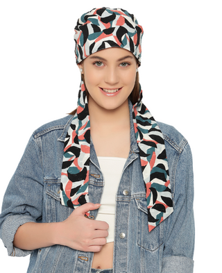 The Headscarves Beautiful Premium Cotton Printed Headwraps Headscarf for Women Fashion