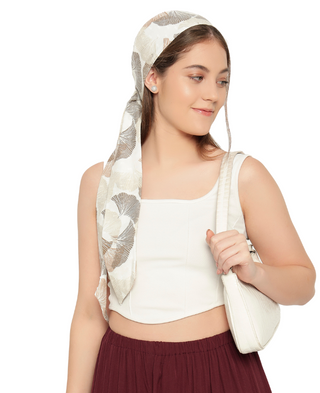 The Headscarves Beautiful Premium Cotton Printed Headwraps Headscarf for Women Fashion