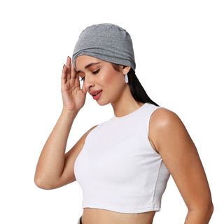 Soft Bamboo Viscose Sleeping Cap For Women's Hair Loss Chemo