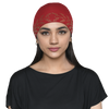The Headscarves Women's Bamboo Solid Hijab Cap with Rhine Stones Design