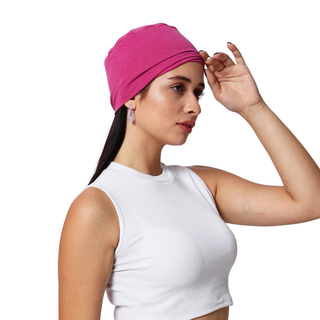 Soft Bamboo Viscose Sleeping Cap For Women's Hair Loss Chemo