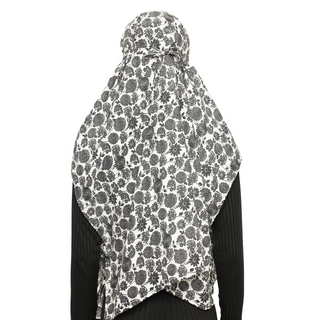 The Headscarves Bamboo Short Scarf Cum Mask Universal Size Usable for vehicle Driver for sunlight UV protection Multicolor Printed Design