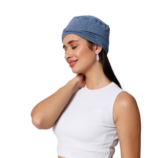 Soft Bamboo Viscose Sleeping Cap For Women's Hair Loss Chemo