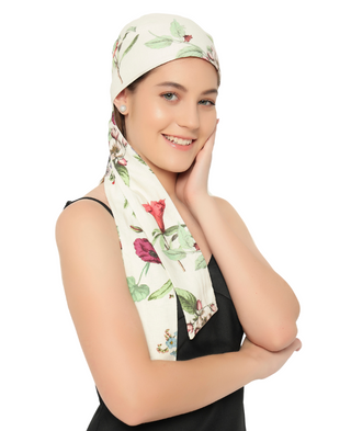 The Headscarves Beautiful Premium Cotton Printed Headwraps Headscarf for Women Fashion