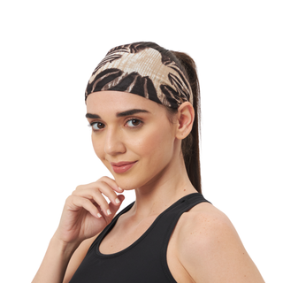 Bamboo Viscose Sports Headband – Beautiful Printed Unisex Sweatband for Running, Yoga, Cycling, Gym & Outdoor Use | Soft, Breathable, Eco-Friendly Head Wrap