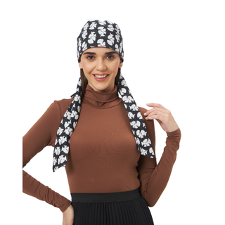 Premium Cotton Printed Headscarf for Women – Soft Headwear, Stylish Hijab Cap, Breathable Headwrap for Hair Loss, Modest Fashion Scarf & Turban"