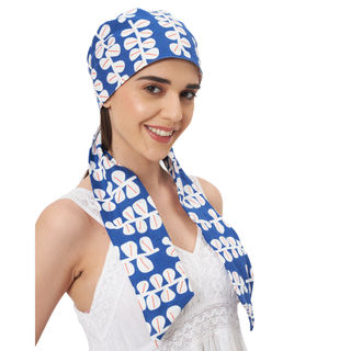 Premium Cotton Printed Headscarf for Women – Soft Headwear, Stylish Hijab Cap, Breathable Headwrap for Hair Loss, Modest Fashion Scarf & Turban"