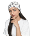Beautifull Bamboo Viscose Printed Cap With Rouched Band For Women (HS 119Printed)