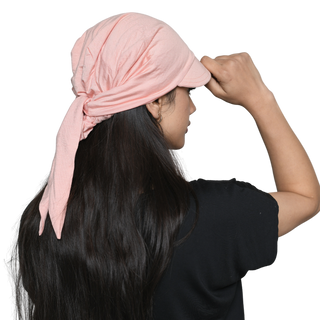 Designer Visor Short Tails Hats For Chemo Patients