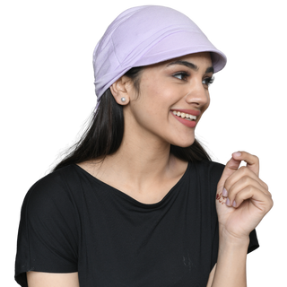 Designer Visor Short Tails Hats For Chemo Patients