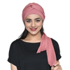 The Headscarves Women's Bamboo Viscose Sleep Cap with Pleated Tail Mantra Headwear