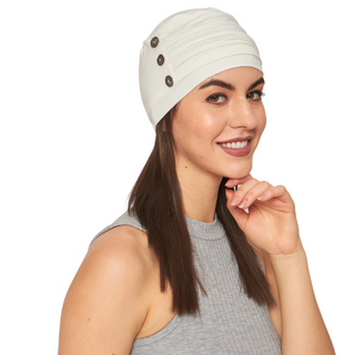 Mother OF Pearl Headwear For Chemo Hair Loss