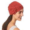 Multicolor Flower Patch Bamboo Viscose Chemo Cap