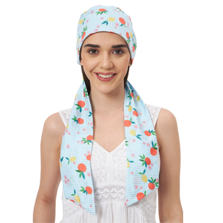 The Headscarves Beautifull Cotton Printed Headwraps Headscarf for Women