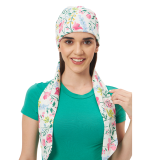 Premium Cotton Printed Headscarf for Women – Soft Headwear, Stylish Hijab Cap, Breathable Headwrap for Hair Loss, Modest Fashion Scarf & Turban"