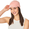 Cute Hats For Chemo Patients Visor Cap with Detachable Band ( 2 Piece Set )
