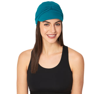 Cute Hats For Chemo Patients Visor Cap with Detachable Band ( 2 Piece Set )