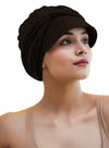 Cute Hats For Chemo Patients Visor Cap with Detachable Band ( 2 Piece Set )