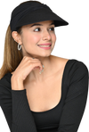 Bamboo Viscose Sports Sun Visor Headband For Women's