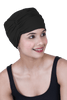 Bamboo Viscose Women Both Side Pleats Sleep Cap For Chemo Hair Loss