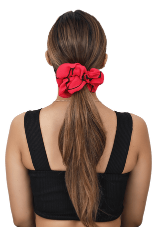Hair Accessories Silk Satin Scrunchies Combo of 3 Scrunchies , Hair Ties Gifts For Women , Girls , Ladies Free Size