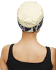 Beautifull  Bamboo Viscose Beanies Cap With Printed Front Rose Flower Band