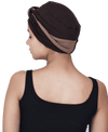 Beautiful Bamboo Viscose Solid Cap With Twisted Double Layered Band