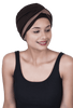 Beautiful Bamboo Viscose Solid Cap With Twisted Double Layered Band
