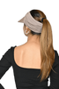 Bamboo Viscose Sports Sun Visor Headband For Women's
