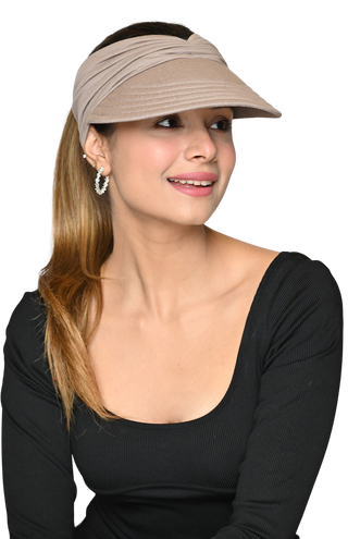 Bamboo Viscose Sports Sun Visor Headband For Women's