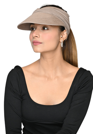 Bamboo Viscose Sports Sun Visor Headband For Women's