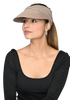 Bamboo Viscose Sports Sun Visor Headband For Women's