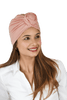 Beautiful Solid Front Rose Beanies Cap For Women's Girls