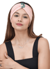 The Headscarves Bamboo Viscose Woman  Fashionable Rhine Stone Brooch Hair Band